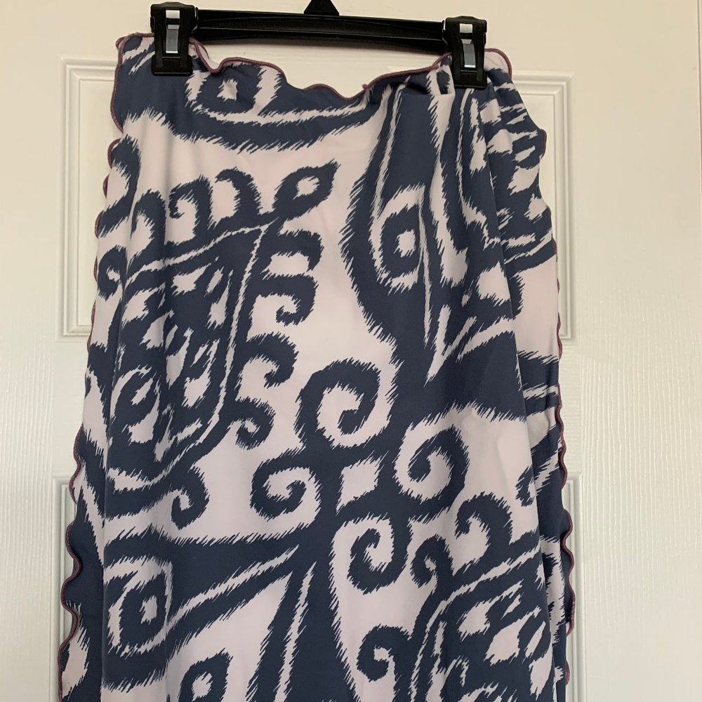 Haystacks stretch skirt/off-white/gray/purple